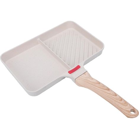 Divided Grill Pan, Non-Stick Breakfast Pan 2 (1/5)