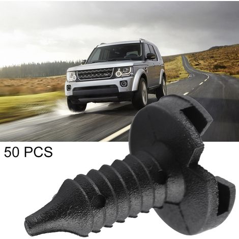 Türverkleidungsbefestigungen für Land Rover Discovery und Range Rover, Befestigungsclips, 50-teiliges Set, schwarz, einfacher Austausch (1/5)