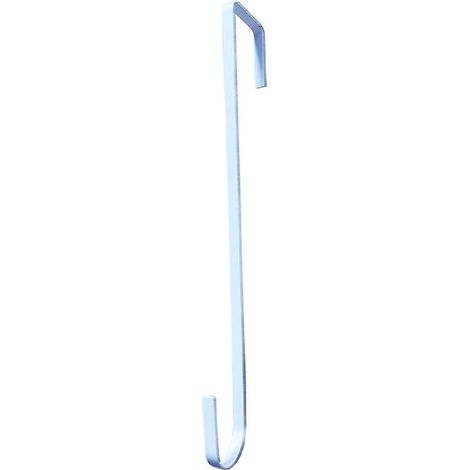 Crochet de porte - Installation facile - Surface lisse - Antidérapant - Support pour couronne - Crochet pour guirlande de porte (1/5)