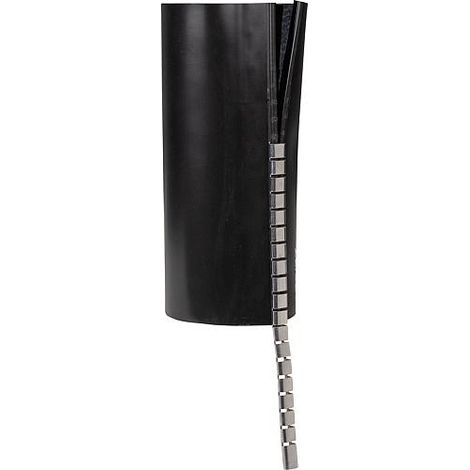 Tube flexible thermorectractable format ouvert, zone 100-30mm, L 200mm, resistant aux rayons UV (1/3)