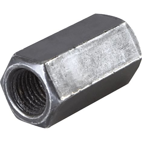 Sechskant Langmutter ø M10x30mm Langmutter mit innengewinde DIN6334 Stahl blank