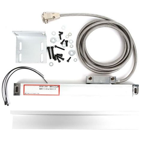 5µm 250mm DRO-Linearskala aus Aluminiumguss für 2AE/3AE-Achsen (1/5)