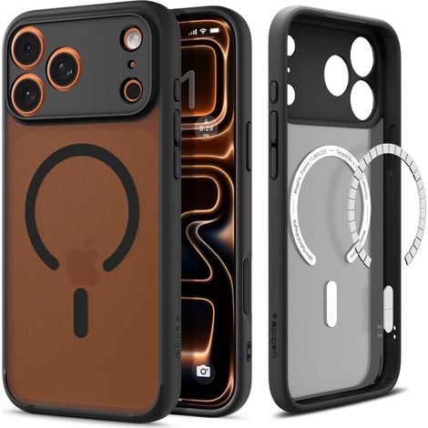 Spigen Ultra Hybrid MagSafe Hülle für iPhone 17 Pro Max - Schwarz (1/3)