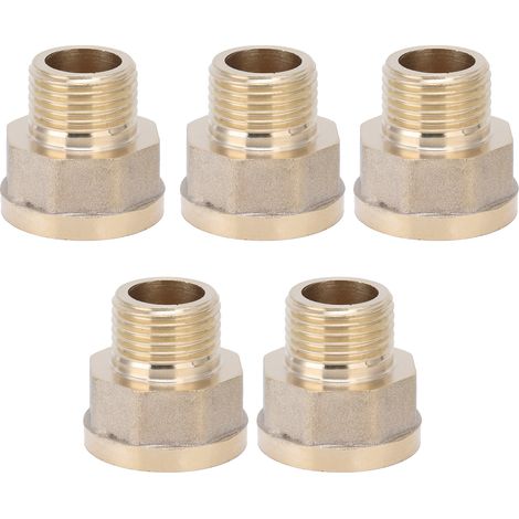 5-teiliges Gartenschlauch-Set, Innengewinde G3/4 auf Außengewinde G1/2, Bewässerungszubehör für Gartenschläuche