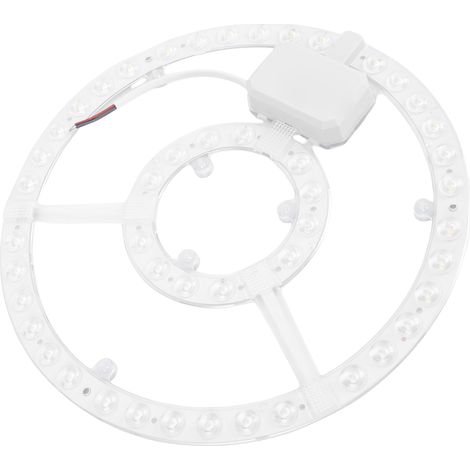Panneau de remplacement de plafonnier 48W, panneau LED magnétique rond de 10.6 pouces, rénovation pour montage encastré. (1/5)