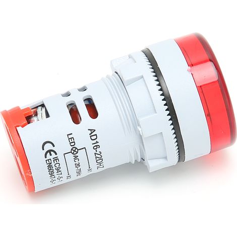 Compteur de fréquence industriel AD16‑22DHZ 20‑75Hz avec affichage LED rouge pour contrôle de processus (1/5)