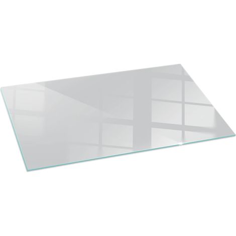 Plaque décorative imprimée pour cheminée protection de sol avec impression décorative Couleur Gris 120x60 cm (1/5)