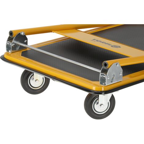 Stahl-Transportwagen mit klappbarem Griff, 300 kg