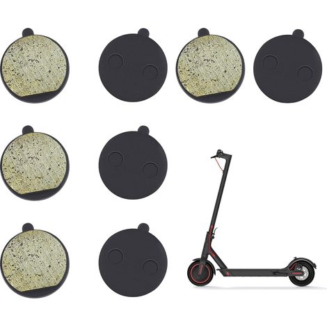 Paires Plaquettes de Frein pour Trottinette électrique Compatibles avec Scooter M4/M4 Pro, 1S, M365 Pro Soflow, Pièces de Rechange de Frein à Disque en Métal et Résine Semi-Métallique (1/5)