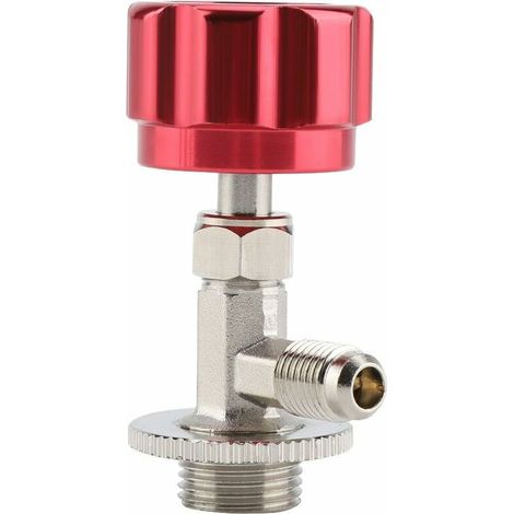 Green Mobility-Valve Ouvre-bouteille,  Robinet Décapsuleur Ouvreur de Bouteille de Réfrigérant pour Voiture R-134A Outil de Vanne Outil d'Ouverture de Bouteille M14 pour la Climatisation (1/5)