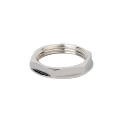 Dkc europe bague filetée m25x1,5 laiton nickelé - 6006-25