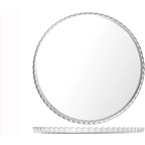Plate Glass Patisserie - PASABAHCE - 32 cm - Verre - Rond - Gris