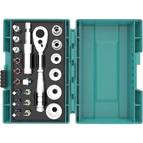Makita B-54081 Set Punte con Chiavi a Cricchetto