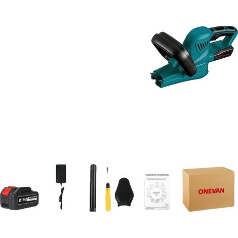 Tagliasiepi elettrico, potenza 2000W, design leggero e resistente, 1 set di batterie (1/2)