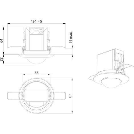 Rilevatore Di Presenza Dali-2 Con Controller Applicativo (Beghelli Cod. 93452) (1/3)