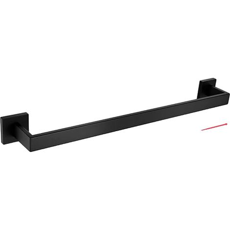 Set di accessori per il bagno, a parete, in acciaio inox, portasciugamani MB 56CM (1/2)