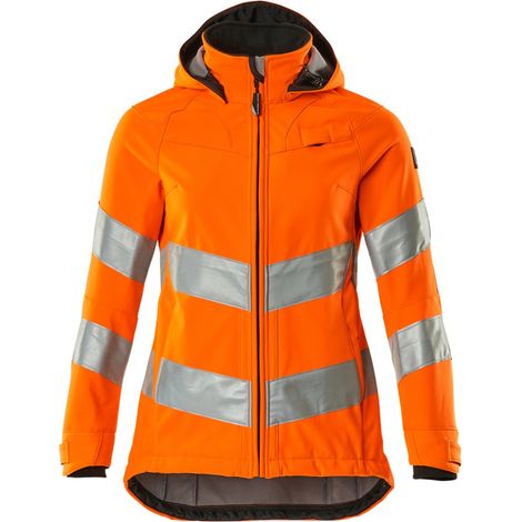 Mascot SAFE SUPREME Damen Soft Shell Jacke Gr. 4XL warnorange