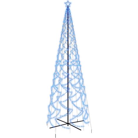 Albero di Natale a Cono Blu 1400 LED 160x500 cm