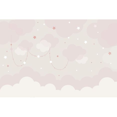 Papier peint panoramique Enfants - Nuages - 130 cm x 87 cm (1/2)
