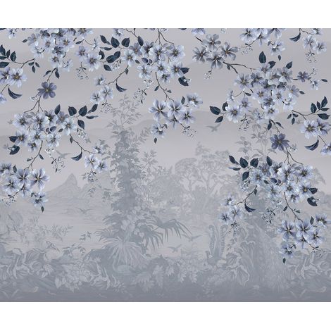 Papier peint panoramique - Fleurs - 130 cm x 107 cm (1/2)