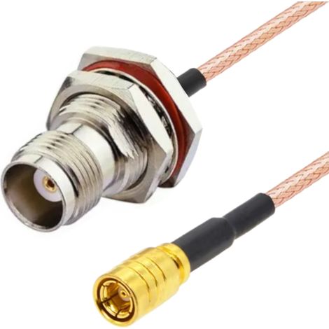 Cavo di collegamento con presa SMB / presa TNC BH RG316 da 30 cm