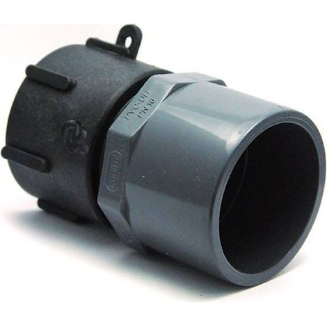 Raccord S60x6 femelle - PVC femelle 63/75 (1/2)