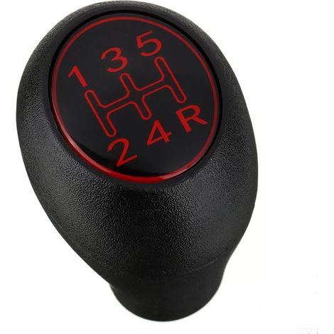 Perilla de cambio de marchas manual de 5 velocidades para 504 505 309 para 205 GTI CTI TD 1.6 1.9, garantiza el reemplazo directo de su perilla vieja o dañada sin necesidad de ninguna modificación (1/5)