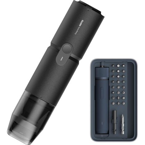 Handstaubsauger & Elektrischer Schraubendreher Set 4-in-1 mit 25 Bits (1/5)