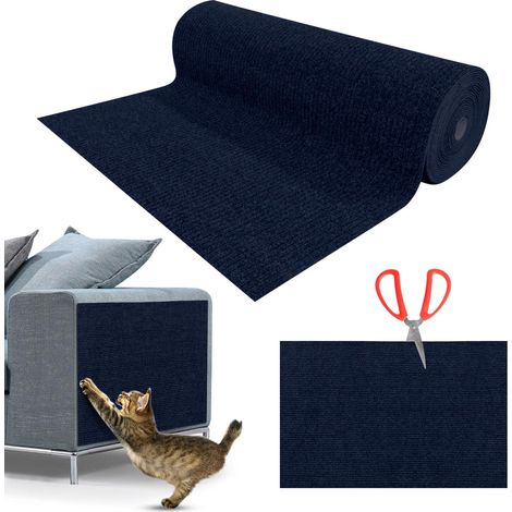 1 Tapis Protecteur Anti-Griffes, 200x40cm, Matériau Polyester, Découpable DIY, Pour Canapé Meubles Murs (1/5)