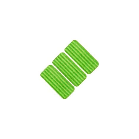 Lingettes Reutilisable pour Swiffer WetJet 3 Packs,Tampon à vadrouille réutilisable,Mop Pads en Microfibres pour Nettoyer et frotter Les sols secs ou humides, Le Bois, carrelage et marbre