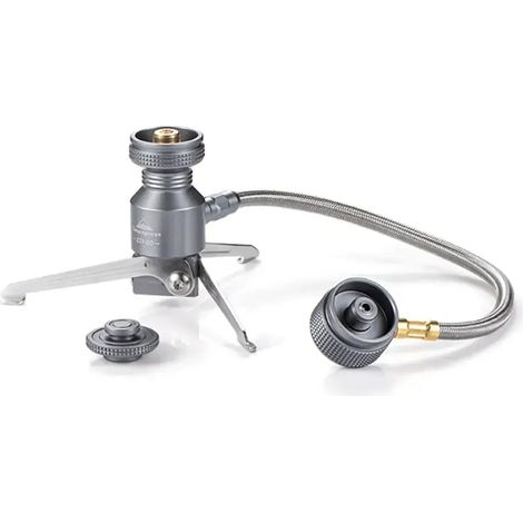 Adaptateur de gaz extérieur pour trépied, adaptateur pour cartouche de butane, connecteur pliable pour réchaud à gaz, support pour lampe à gaz, équipement de camping, réchauds de cuisine portables (1/5)