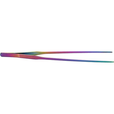 Pince à épiler pour aquarium de 27 cm en acier inoxydable pour aquarium Pince à épiler longue Pince à planter Outils d'alimentation (clip droit (1/5)