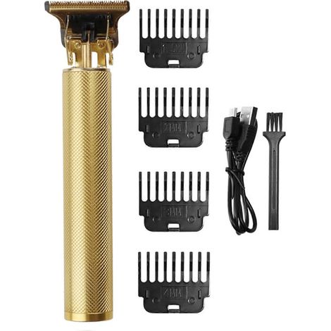 Tondeuse à cheveux professionnelle pour hommes, moteur silencieux, rasoir électrique indolore pour un usage quotidien (1/5)