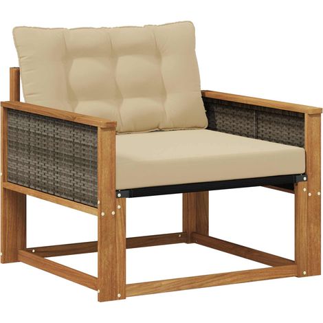 Maison Exclusive - Outdoor-Sofagarnitur Massives Akazienholz und
