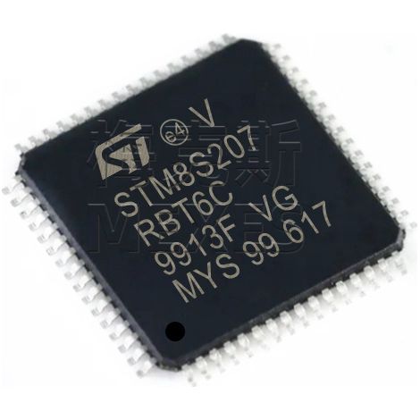 Electronic components of the STM8S207RBT6C STM8S207MBT6B chip, 5 units to assemble.
