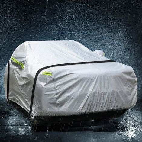 485 x 180 x 150cm 420D Bache Voiture Exterieur Bâche de Protection pour Voiture Housse de Protection Voiture Imperméable (1/4)