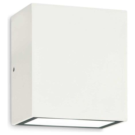 Applique Moderna Argo Metallo Bianco Led 10W 4000K Luce Naturale (1/2)