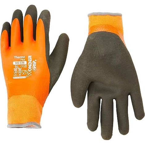Wonder Grip WG-338 Thermo Plus - Guantes impermeables y resistentes al frío, talla L/09