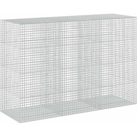 Gabion avec Fil de 3,5 mm et Maille de 5 x 5 cm 300 x 100 x 200 cm - vidaXL (1/5)