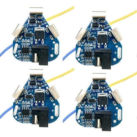 Batteriemanagementsystem (BMS) 4x 3S 10,8V 12,6V 40A für 18650 Lithium-Akku für Shura Shurika 3S 12V Schraubendreher (1/5)