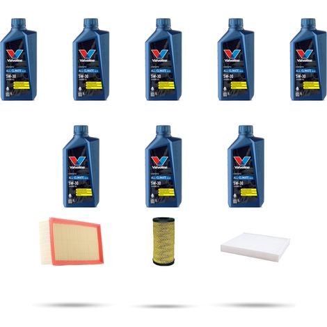 Kit tagliando 3 FILTRI e 8L OLIO compatibile con Renault Espace V 2.0 Blue dCi 200 147Kw dal 2018 (1/5)