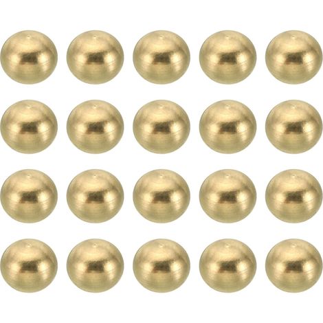 20 Paquet M3x0,5 Filetage Capuchon Écrous Bouton Laiton 6mm (1/5)