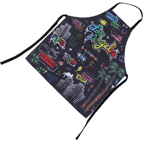Tablier de chef confortable et lavable, couleurs vives, idéal pour l'intérieur et l'extérieur, pour les tâches ménagères des femmes (Style 5). (1/5)