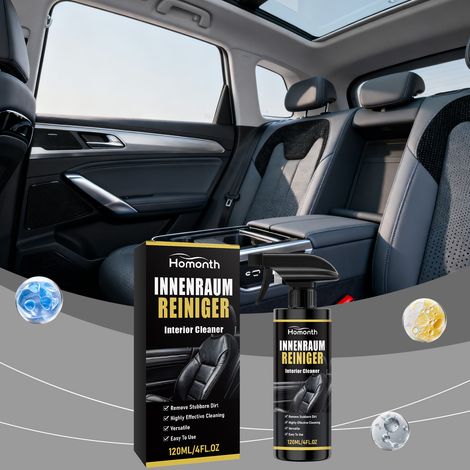 Autoinnenreiniger, entfernt Flecken von Oberflächen im Fahrzeuginnenraum, tragbar und einfach anzuwenden – 120 ml -- DE (1/5)