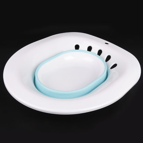 Baignoire pliante pour femmes enceintes, lavabo intégré pour le traitement des hémorroïdes (vert) (1/5)