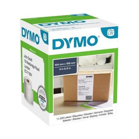 S0904980 - DYMO Versandetiketten für LW4XL, 104x159 mm, weiß (1/5)