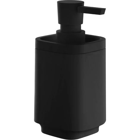 Smedbo Seifenspender. Freistehend. Schwarz Kunststoff. BB581 (1/5)