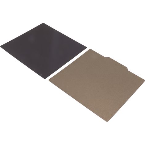 Plateau d'impression 3D 220x240mm, feuille magnétique double face PEI acier à ressort pour ANYCUBIC I3 MEGA (1/5)