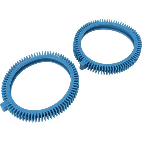 2 pièces/vente 896584000-143 pneus avant bleus avec bosse, pièces pour nettoyeur, roues de pression 2X et 4X (1/4)