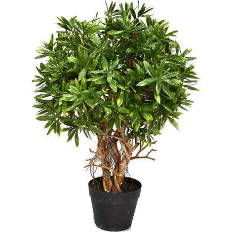 45cm Fire Retardant Mini Ficus Topiary Ball Plant
